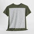 Keffiyeh Pattern Heavy Cotton Tee - Modern Mesh Design Streetwear T-Shirt
